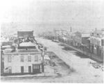 1858 Melbourne, Bourke Street from Spring Street