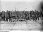 Railway Unit 2 departing on HMAT Ballarat 1917