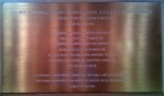 Memorial plaque, Holy Trinity Church East Melbourne