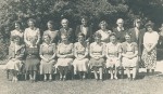 Emily Black (back 4th left) St Anne's Grammar Gippsland c1947 (St Anne's Grammar