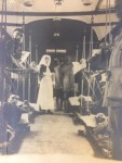 Patricia Blundell on a hospital train, Egypt, 1916 (Blundell Papers, SLV)