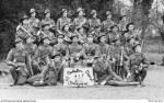 45th Battalion Band, Belgium, January 1917, with Robert Lindsay