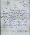 Letter from sister Ethel 27 Aug 1967