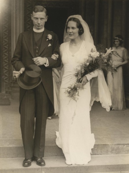 07 1936 Frank, Jean Woods wedding