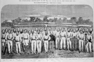 1864 MCG International Cricket Match