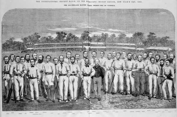 1864 MCG International Cricket Match