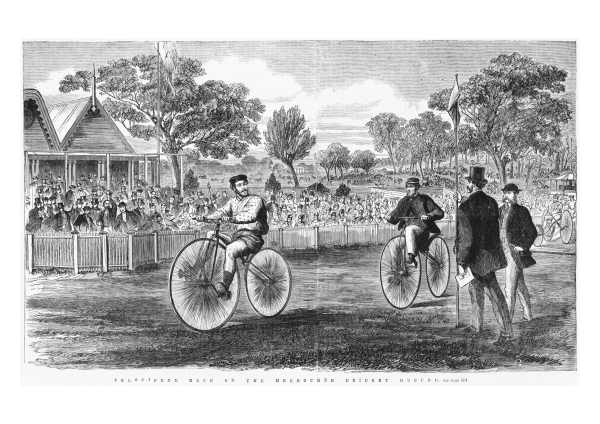 1869 MCG Velocipede Race