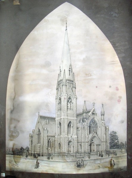 1884 01 Cairns Memorial Church design