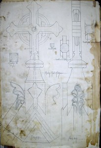 1884 13 Cairns Memorial Church crucifix detail