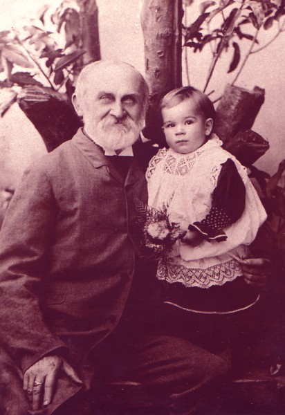 1895c Carl Gustav Joachimi wth grandson Rudolph