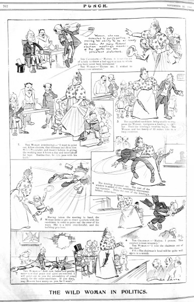 1906-11-22 Melb Punch p762 Wild Woman