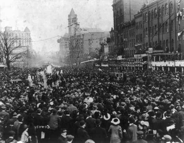 1913 Washington DC Pennsylvania Ave - Suffrage Parade