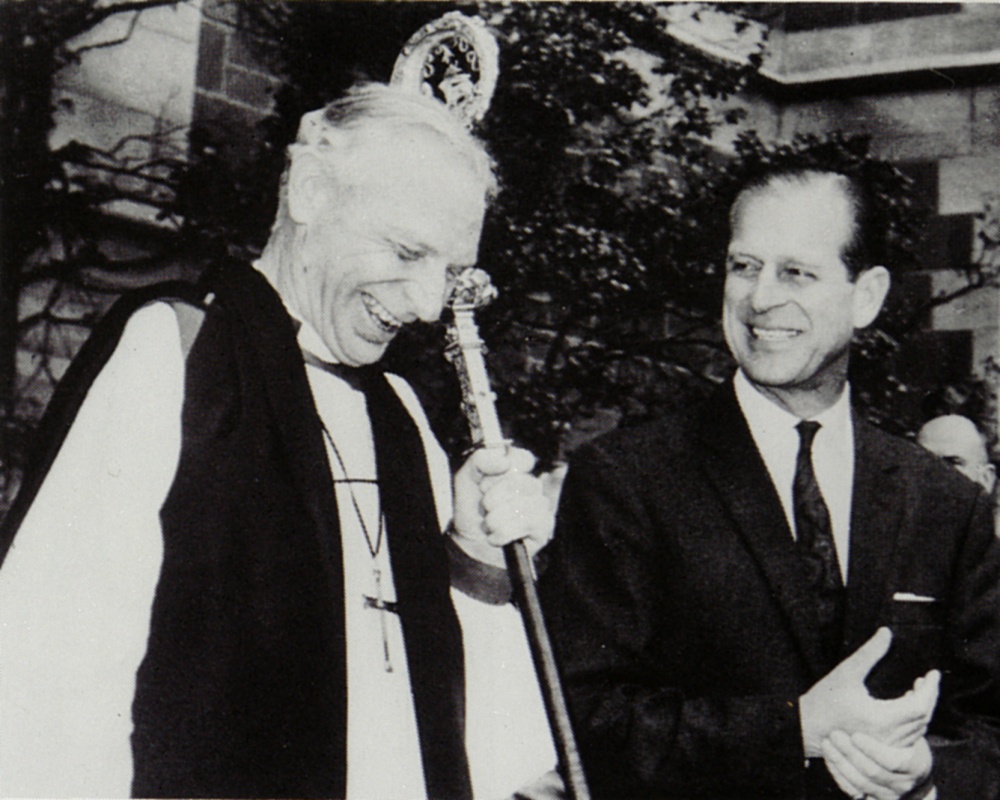 39 1974 St Paul's Cathedral - Archbishop Frank Woods, Duke of Edinburgh