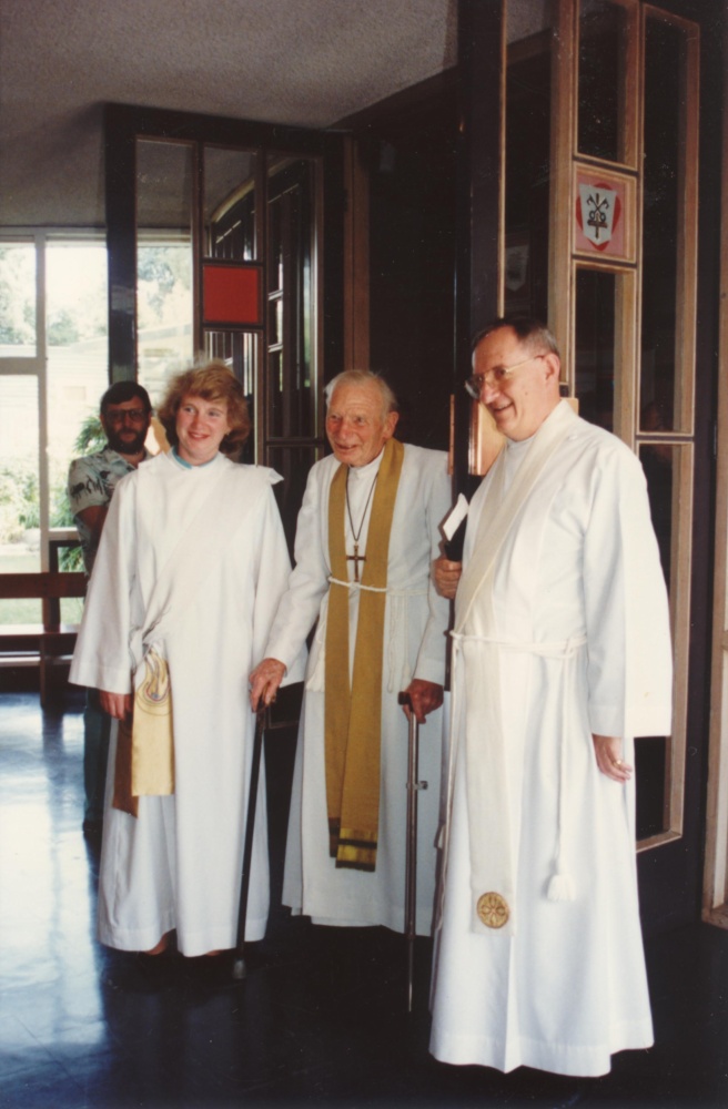 64 1992 Ordination as Deacon - Clemence with Frank Woods,