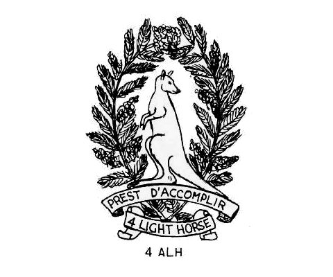 4th Light Horse Badge