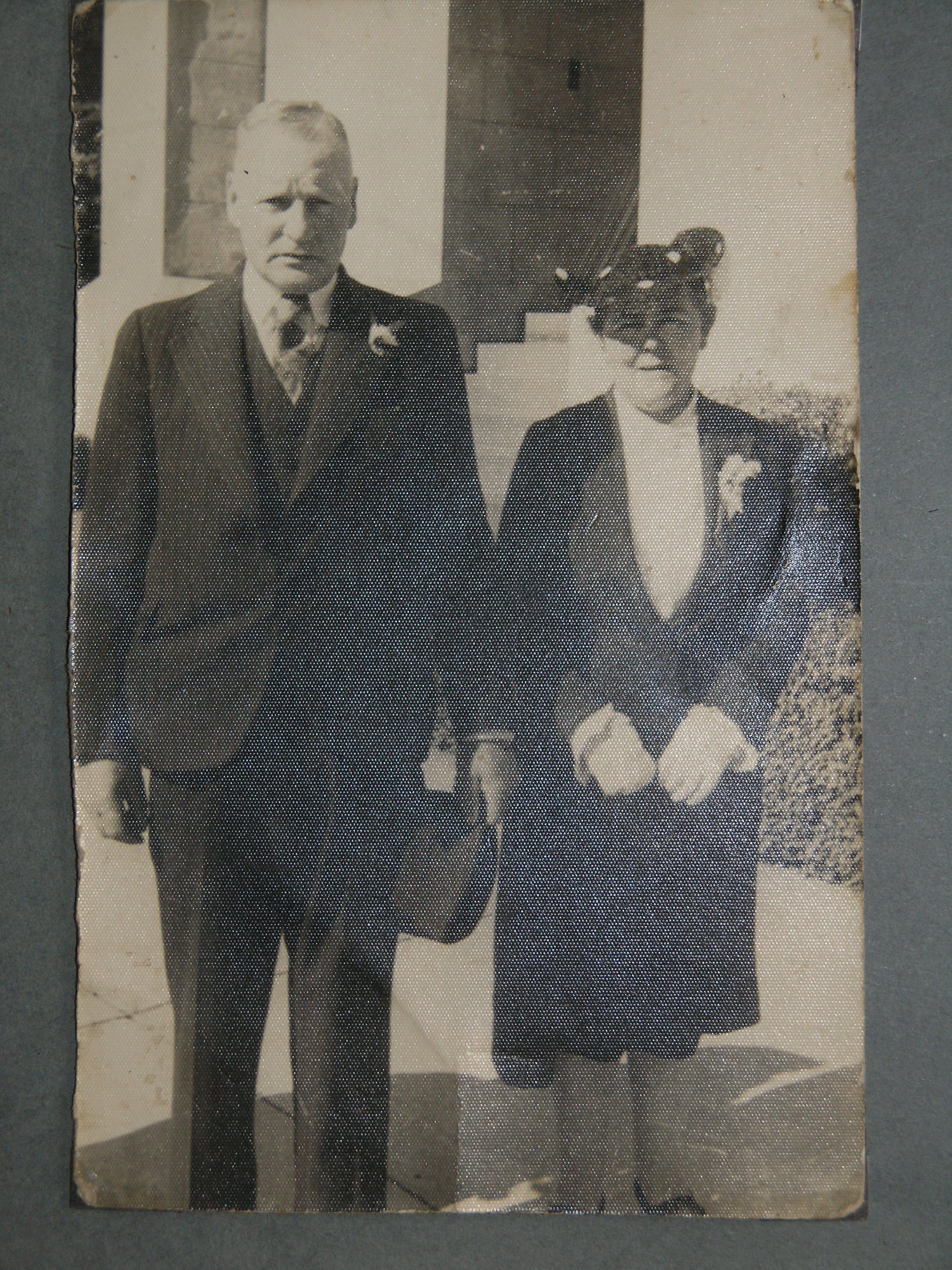 Cecil Solomon Marks and his wife, Ivy May